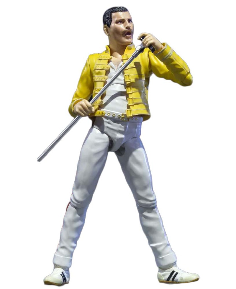 Bandai Japan Music S.H. Figuarts Freddie Mercury Action Figure