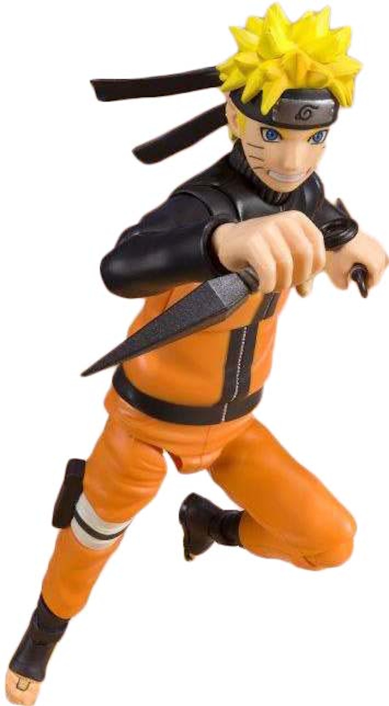 Bandai Japan Naruto S.H. Figuarts Naruto Uzumaki New Package Version Action Figure