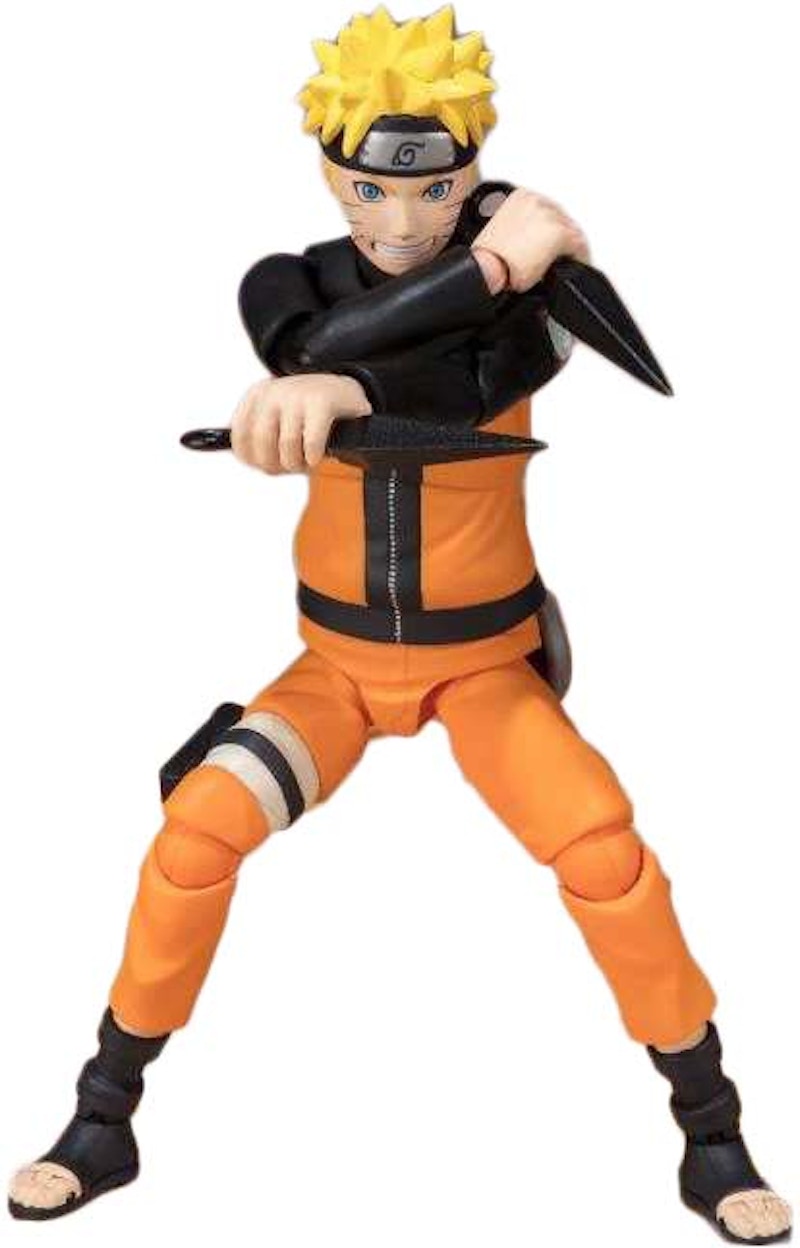 Bandai Japan Naruto S.H. Figuarts Naruto Uzumaki New Package Version Action Figure