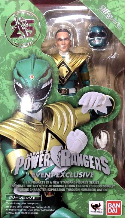 Bandai Japan Power Rangers Figuarts Green Ranger SDCC 2018 San Diego Comic Con Exclusive Action Figure