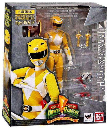 Bandai Japan Power Rangers S.H. Figuarts Yellow Ranger Action Figure