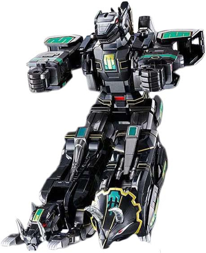 Bandai Japan Power Rangers Soul of Chogokin GX-72B Megazord Black Version SDCC 2018 San Diego Comic Con Exclusive Action Figure