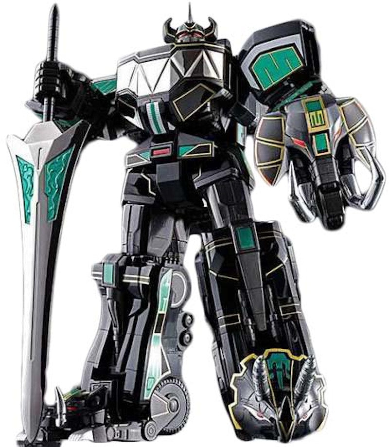 Bandai Japan Power Rangers Soul of Chogokin GX-72B Megazord Black Version SDCC 2018 San Diego Comic Con Exclusive Action Figure