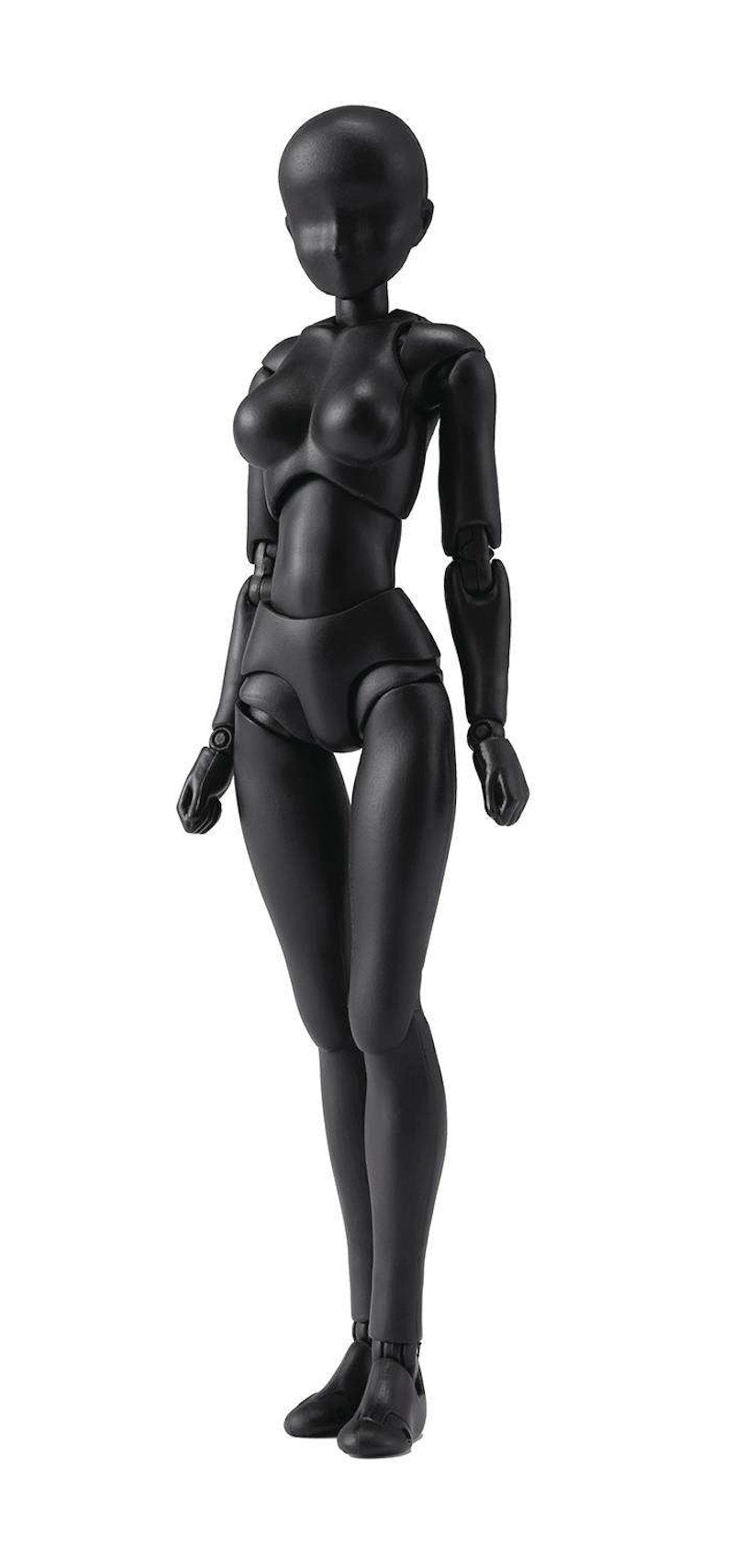 Bandai Japan S.H. Figuarts S.H. Figuarts Body-Chan DX Set 2 Solid Black Color Ver Action Figure