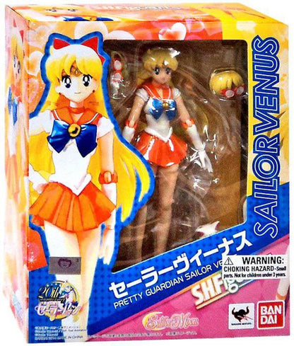 Bandai Japan Sailor Moon S.H. Figuarts Pretty Guardian Sailor Venus Action Figure