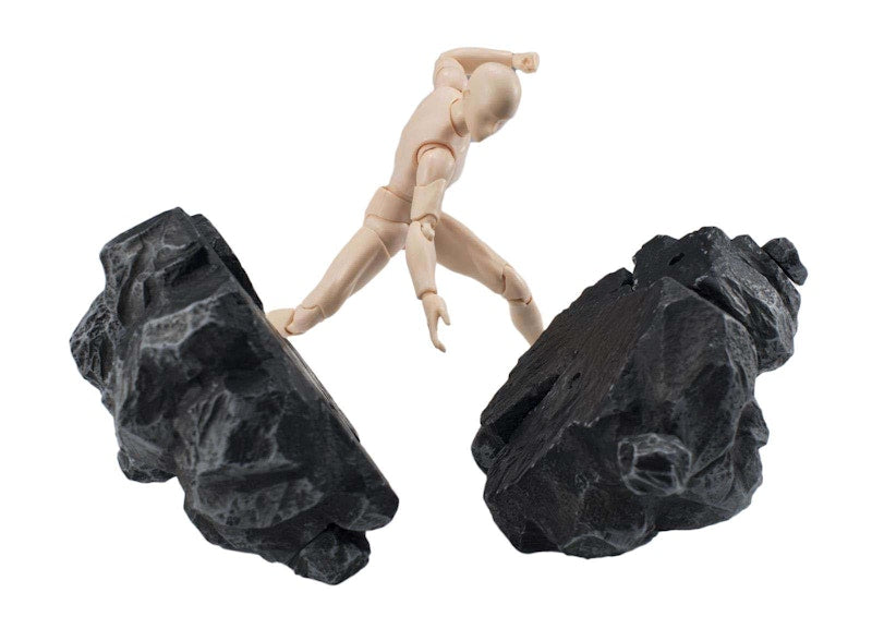 Bandai Japan Tamashii Effect Rock Gray Version Accessory Action Figure