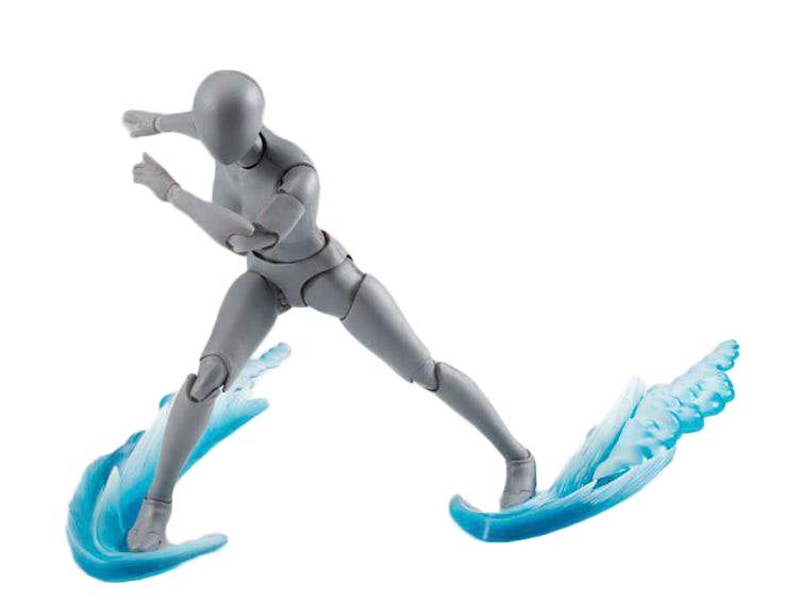 Bandai Japan Tamashii Effect Tamashii Effect Wave Blue Accessory Action Figure