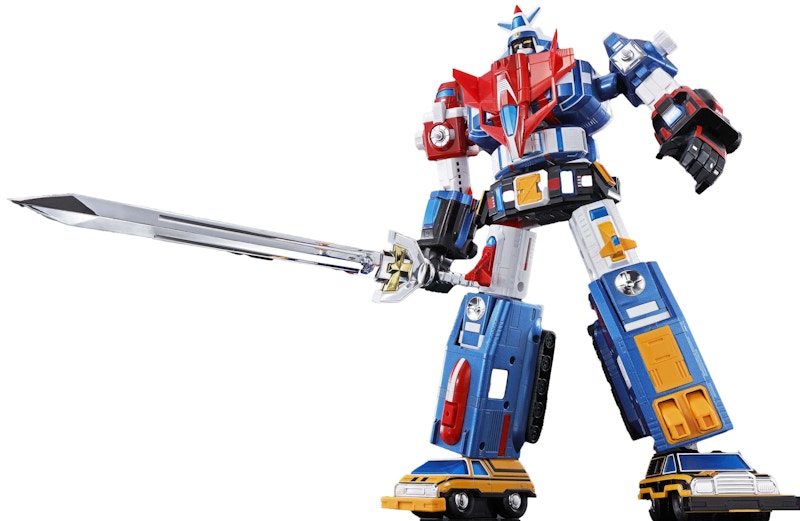 Bandai Japan Tamashii Soul of Chogokin GX-88 Armored Fleet Dairugger XV Armored Fleet Dairugger Combining Action Figure