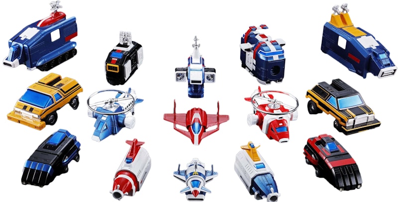 Bandai Japan Tamashii Soul of Chogokin GX-88 Armored Fleet Dairugger XV Armored Fleet Dairugger Combining Action Figure