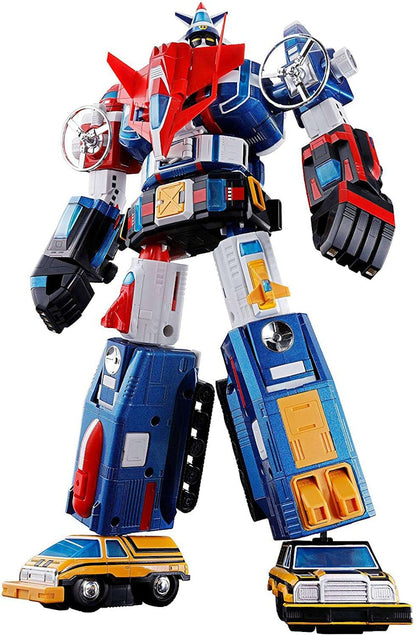 Bandai Japan Tamashii Soul of Chogokin GX-88 Armored Fleet Dairugger XV Armored Fleet Dairugger Combining Action Figure