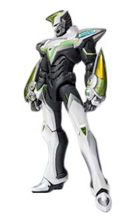 Bandai Japan Tiger & Bunny S.H. Figuarts Wild Tiger Movie Version Action Figure
