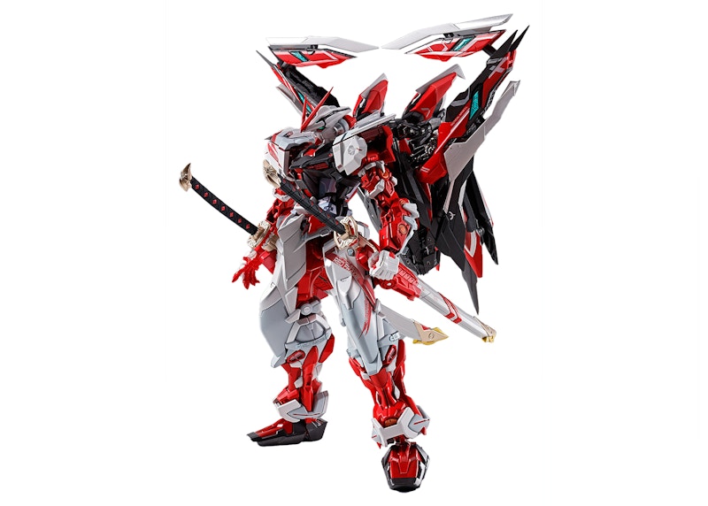 Bandai Metal Build Gundam Astray Redframe Kai Alternative Strike Ver. Figure (white) Action Figure White & Red