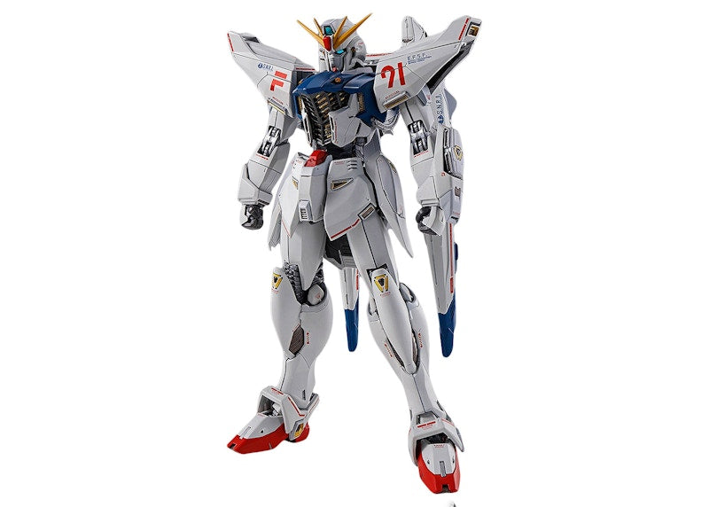 Bandai Metal Build Mobile Suit Gundam F91 Gundam Formula 91 Chronicle White Version Action Figure White