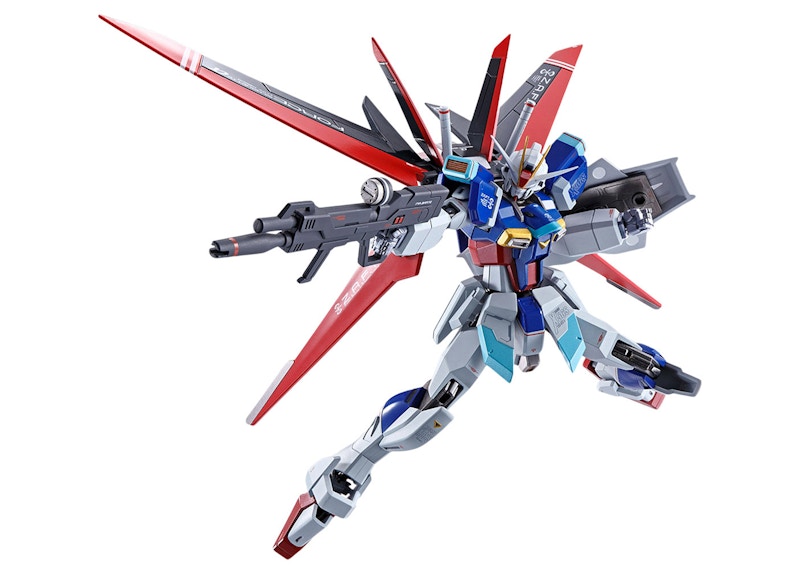 Bandai Metal Robot Spirits Mobile Suit Gundam Seed Destiny Side MS Force Impulse Gundam Action Figure White
