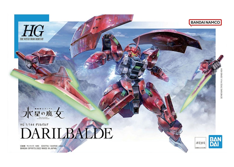Bandai Namco 1/144 HG Darilbalde Model Kit Figure (2022)