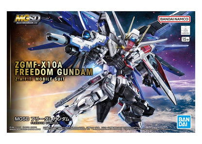 Bandai Namco Gundam 1/100 MGSD ZGMF-X10A Freedom Gundam Model Kit Figure (2023)