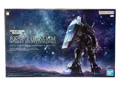 Bandai Namco Gundam 1/60 PG RX-78-2 Gundam Unleashed Starry Night Coating (China Exclusive) Model Kit Figure (2025)