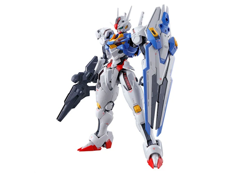 Bandai Namco Gundam 1/100 Full Mechanics Gundam Aerial Model Kit Figure (2023)