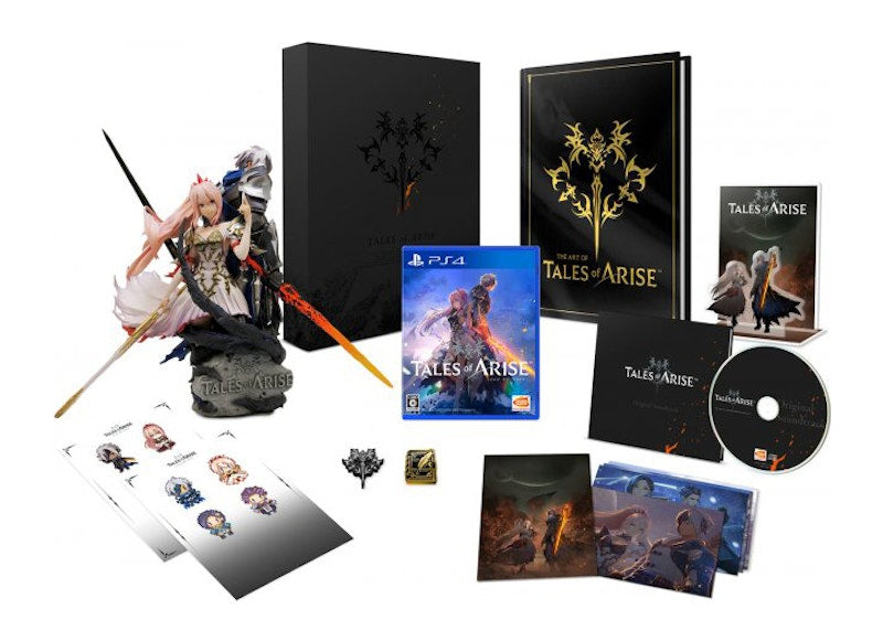 Bandai Namco PS4 Tales of Arise Collector's Edition (JPN Version) Video Game Bundle