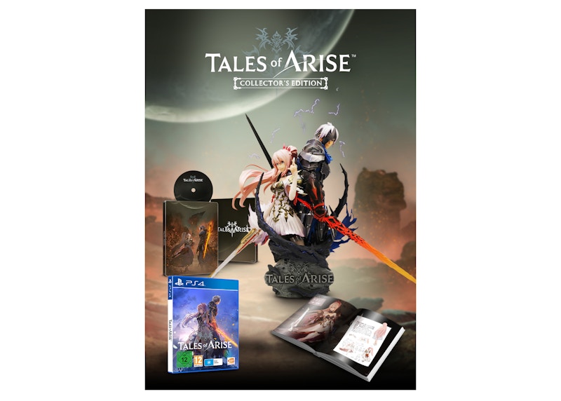 Bandai Namco PS4 Tales of Arise Collector's Edition (UK Version) Video Game Bundle