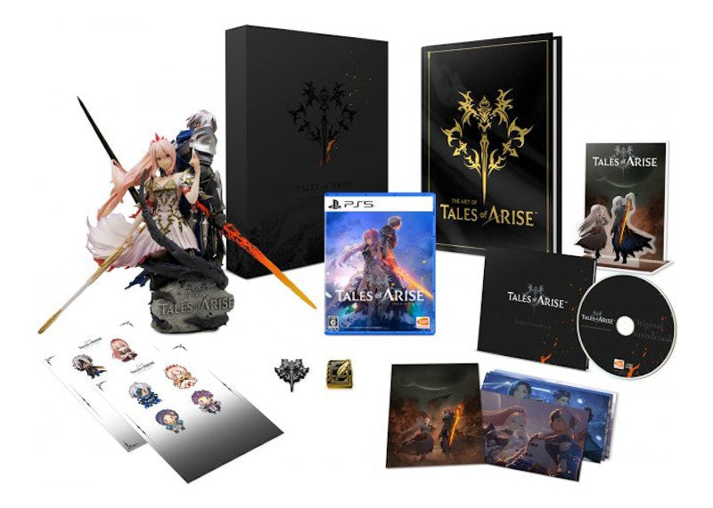 Bandai Namco PS5 Tales of Arise Collector's Edition (CN Version) Video Game Bundle