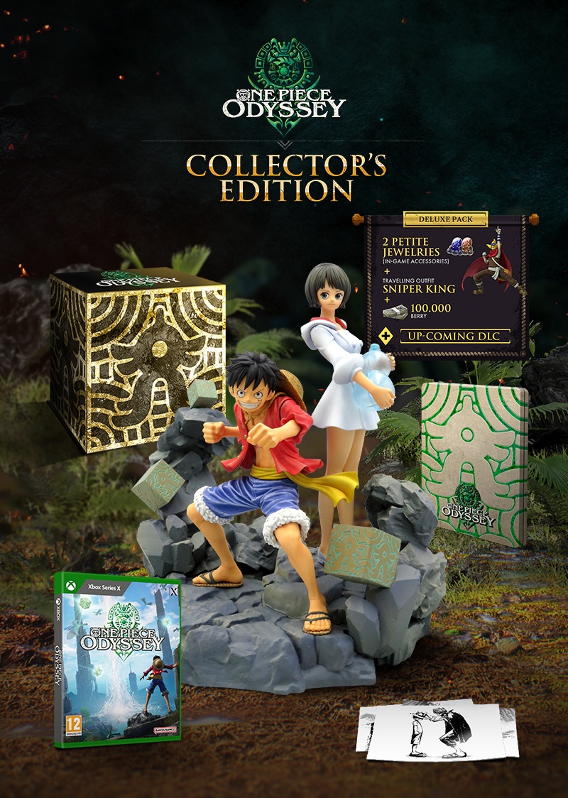 Bandai Namco XBSX One Piece Odyssey Collector's Edition Video Game Bundle