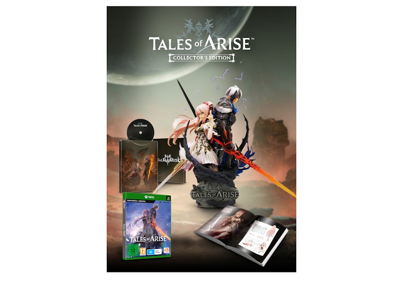 Bandai Namco Xbox One/Series X Tales of Arise Collector's Edition (UK Version) Video Game Bundle