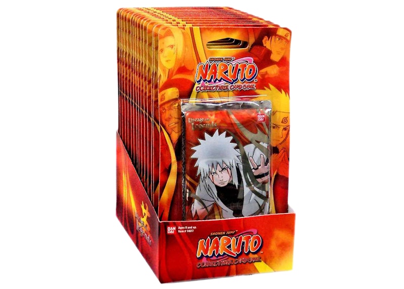 Bandai Naruto Card Game Lineage of the Legends Booster Pack Box