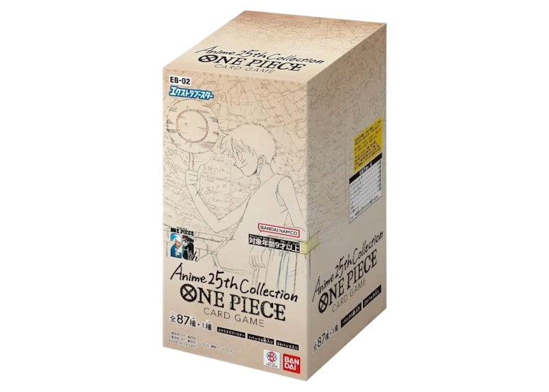 Bandai One Piece Anime 25th Collection (EB-02) Extra Booster Box