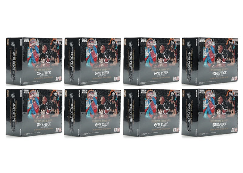 Bandai One Piece Emperors In The New World Hobby Box (OP-09) 8x Lot