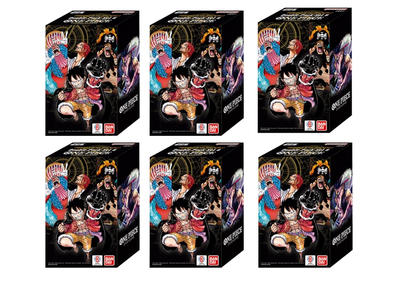 Bandai One Piece Emperors in the New World (OP09) Double Pack 6x Lot