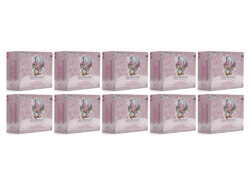 Bandai One Piece Memorial Collection Booster Box 10x Lot