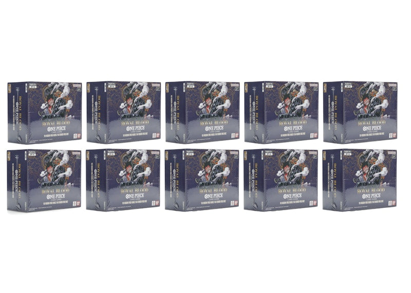 Bandai One Piece Royal Blood Booster Box (English) OP10 10x Lot