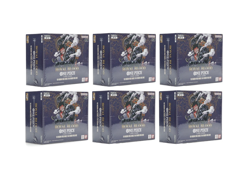 Bandai One Piece Royal Blood Booster Box (English) OP10 6x Lot