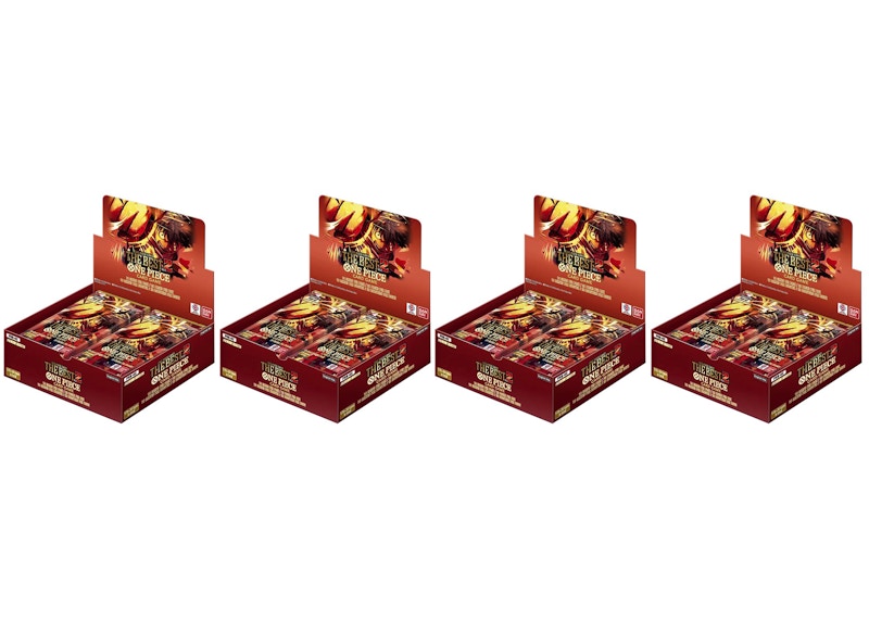 Bandai One Piece The Best Vol. 2 (PRB-02) Booster Box 4x Lot