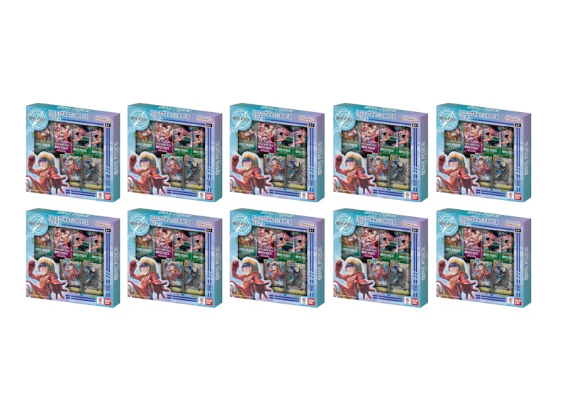 Bandai One Piece Volume 3 Illustration Box 10x Lot
