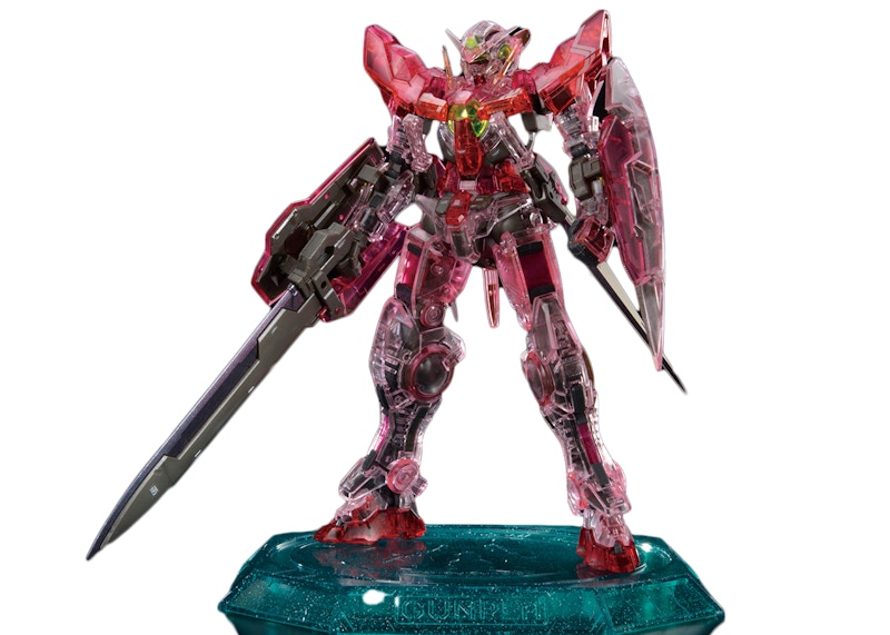 Bandai RG 1/144 THE GUNDAM BASE LIMITED GUNDAM EXIA[TRANS-AM CLEAR] Model Kit Action Figure