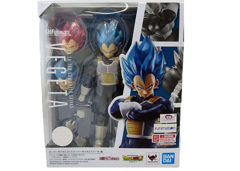 Bandai SH Figuarts Super Saiyan God Vegeta Action Figure
