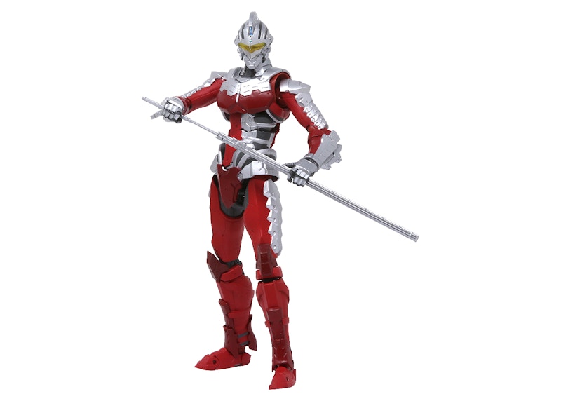Bandai S.H.Figuarts Ultraman Suit Version 7 The Animation Action Figure Red & Silver