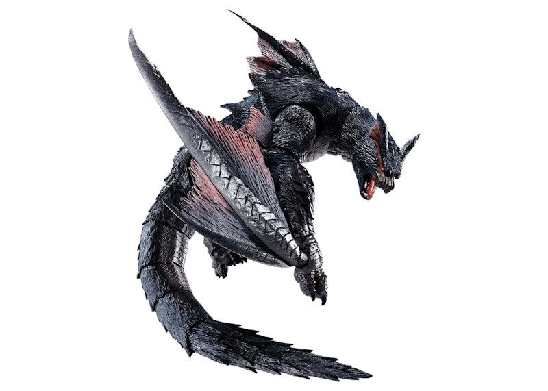 Bandai S.H.MonsterArts Monster Hunter Nargacuga Action Figure Black