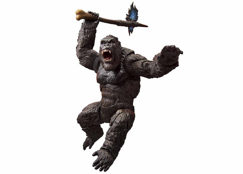 Bandai S.H.Monsterarts Godzilla Vs. Kong 2021 Movie King Kong Action Figure Black