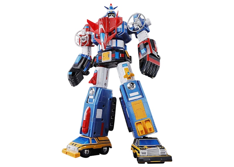 Bandai Soul Of Chogokin GX-88 Vehicle Voltron Armored Fleet Dairugger XV Action Figure Blue & Red