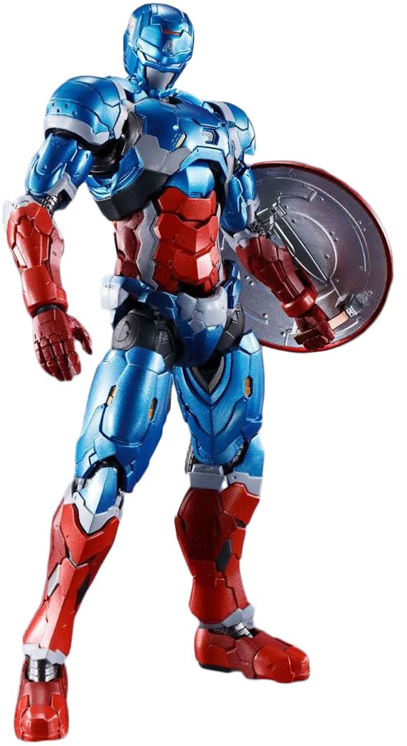 Bandai Spirits Marvel S.H. Figuarts Captain America Tech-On Avengers Action Figure