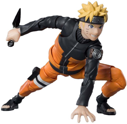 Bandai Spirits Naruto S.H. Figuarts Naruto Uzumaki -The Jinchuuriki entrusted with Hope Action Figure