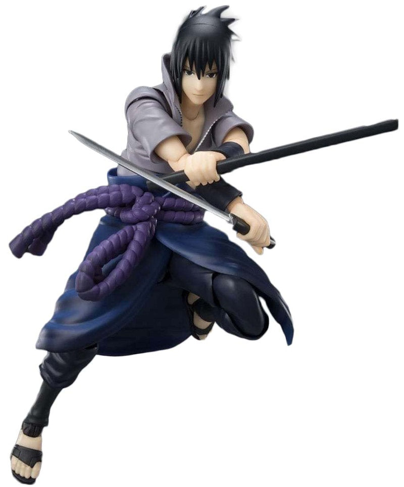Bandai Spirits Naruto S.H. Figuarts Sasuke Uchiha -He Who Bears All Hatred Action Figure