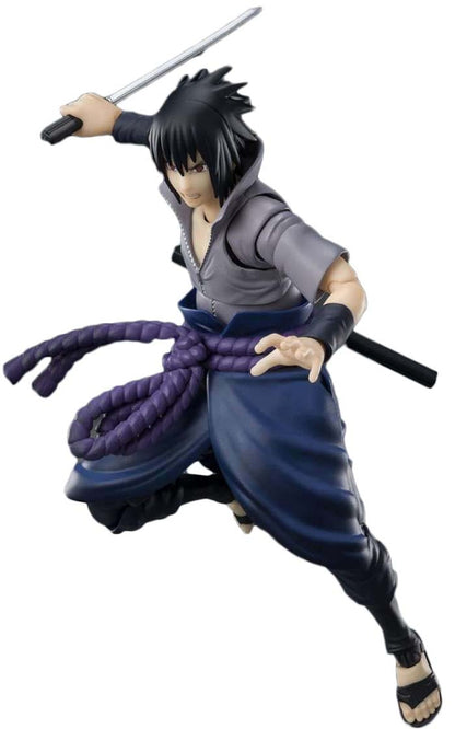 Bandai Spirits Naruto S.H. Figuarts Sasuke Uchiha -He Who Bears All Hatred Action Figure