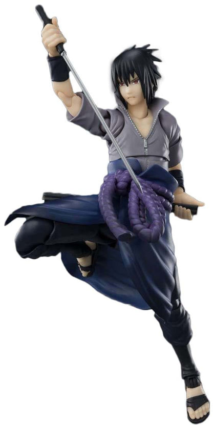 Bandai Spirits Naruto S.H. Figuarts Sasuke Uchiha -He Who Bears All Hatred Action Figure