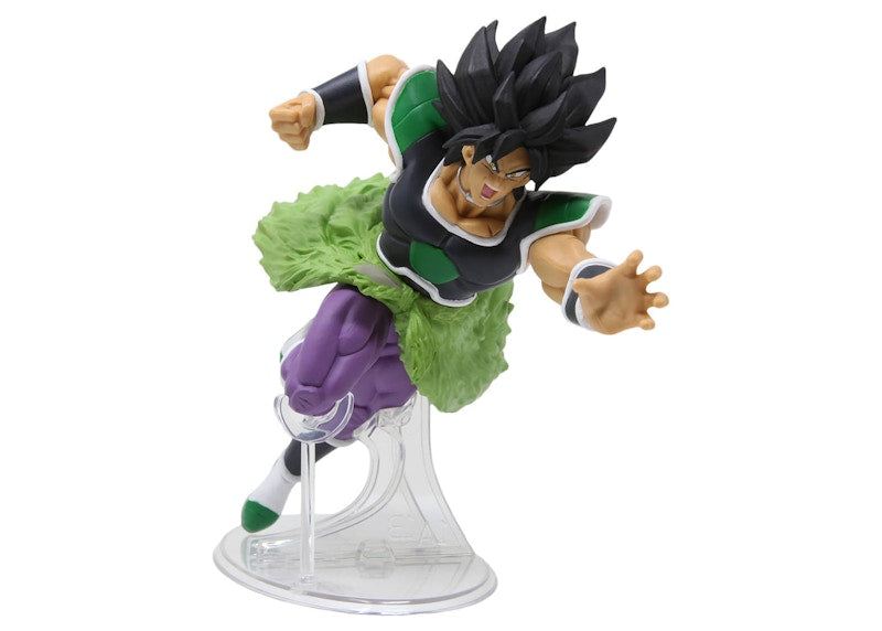 Bandai Styling Dragon Ball Super Saiyan Broly Rage Mode Action Figure Green & Black