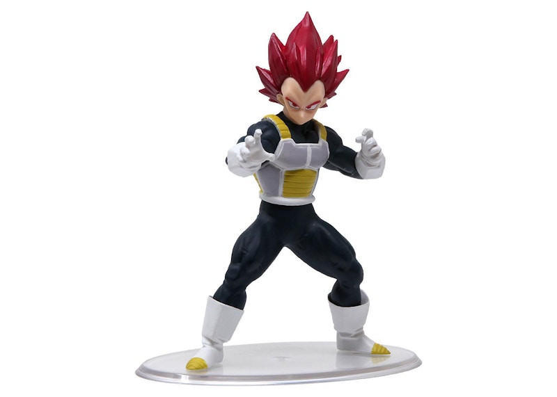 Bandai Styling Dragon Ball Volume 6 Super Saiyan God Vegeta Action Figure Red