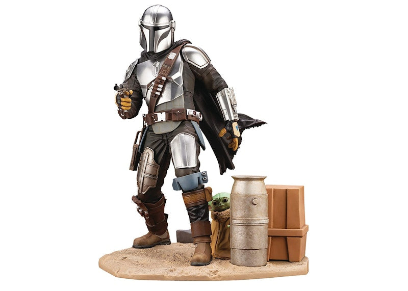 Bandai The Mandalorian ArtFX Mandalorian & The Child Statue Action Figure